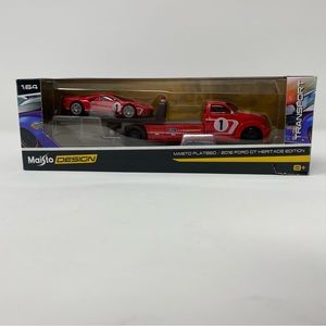 Maisto‎ Design Flatbed 2018 Ford GT Heritage Edition 1:64 Scale.